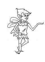 Pixie Hollow Coloring Pages Getcolorings sketch template