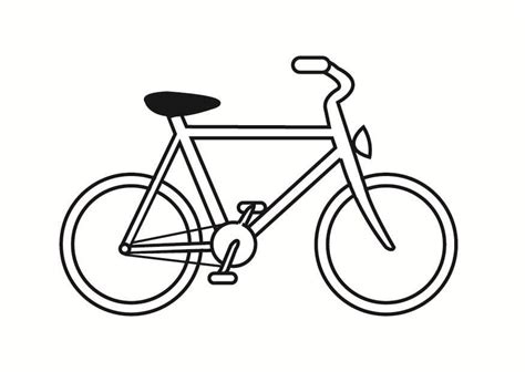 coloring page bicycle  printable coloring pages img