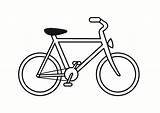 Bicicletta Colorare Immagine Disegni sketch template