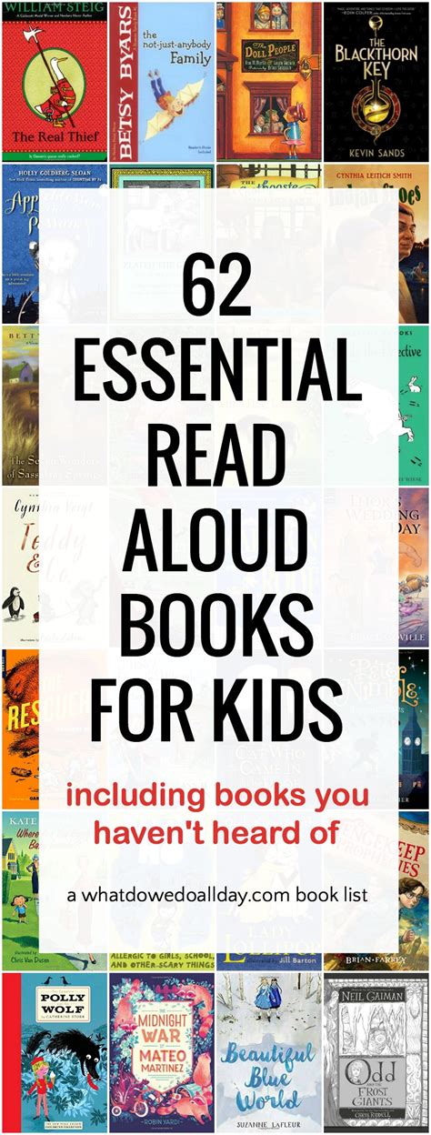 essential read aloud books  families