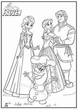 Frozen Coloring Pages Olaf Drawing Kids Elsa Disney Printable Anna Cartoon Colouring Printables Clipart Kristoff Print Color Book Sheets Princess sketch template