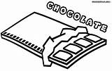 Chocolate Coloring Sheet Designlooter Drawings 638px 07kb 1000 sketch template