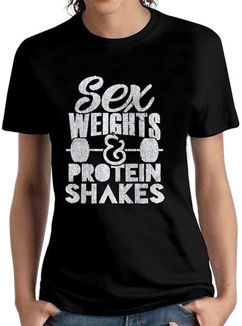 Men S Sex Weight And Protein Shakes Tees Xxxl Black Clothing