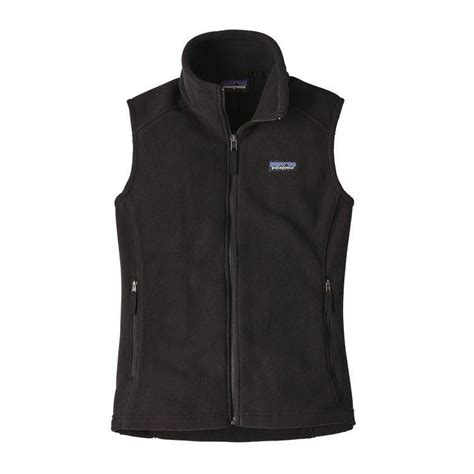 patagonia ws classic synchilla fleece vest black patagonia womens black fleece vest