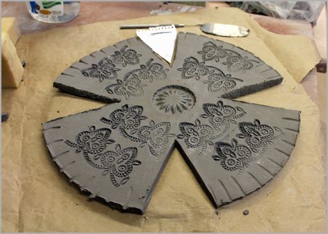 printable slab pottery templates customize  print