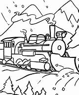 Coloring Train Pages Trains Christmas Polar Sheets Express Freight Kids Color Table Runner Book Colouring Tables Printable Getcolorings Getdrawings Print sketch template