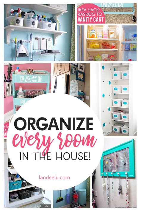 pretty  inexpensive ways  organize  home