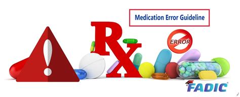 medication error guideline improve patient safety