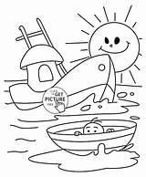 Coloring Pages Tugboat Kids Boats Wuppsy Getcolorings Boat Color Colouring Transportation Printables Choose Board Printable sketch template