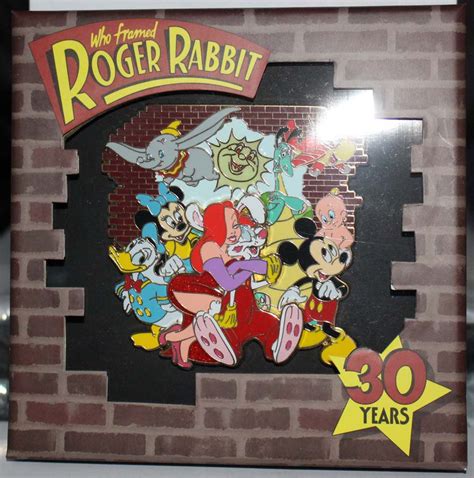 Disney Who Framed Roger Rabbit 30th Anniversary Jumbo Pin