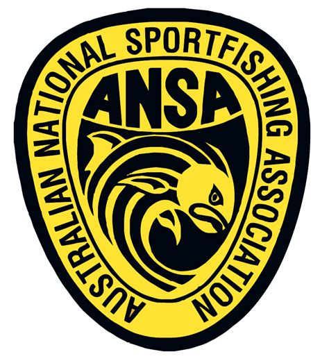 ansa logo australian national sportsfishing association queensland