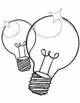 Edison Thomas Bulb Light Drawing Coloring Inventions Getdrawings Kids sketch template