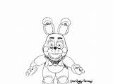 Bonnie Toy Coloring Pages Sketch Chica Color Template Cute Printable Freddy Getcolorings Foxy Deviantart Value Print sketch template