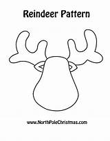 Ornament Deer sketch template