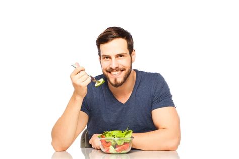 men eat right stay healthy