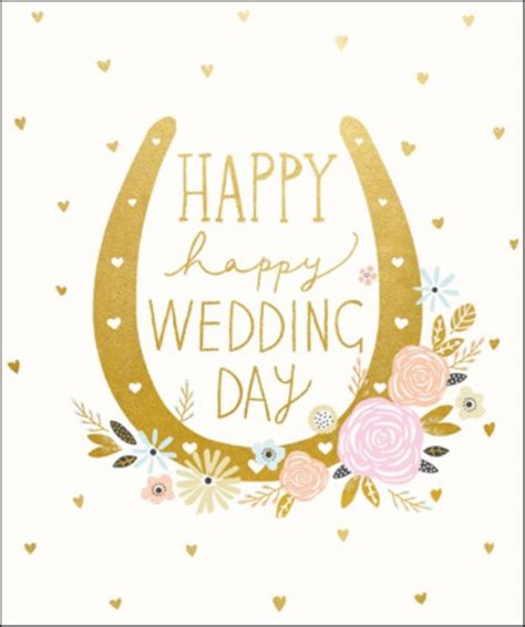 happy happy wedding day greeting card cards