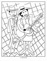 Coloring Pages 1920s Johnson William Getcolorings sketch template