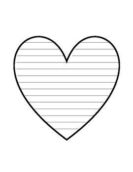 heart writing paper writing paper heart printable paper hearts