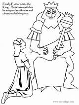 Esther Coloring Ahasuerus Purim Pages Xcolorings sketch template