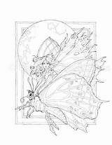 Coloring Pages Colouring Fairy Books Adult Bergsma Adults Jody Color Printable Book Sheets Proof Should Drawings Too Drawing Colorful Line sketch template