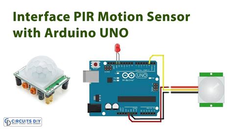 interface pir motion sensor  arduino uno