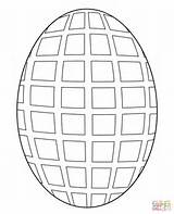 Mosaic Coloring Pages Egg Printable sketch template