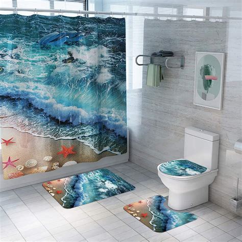 beach themed bathroom sets interior design themes   ontrend wall art prints