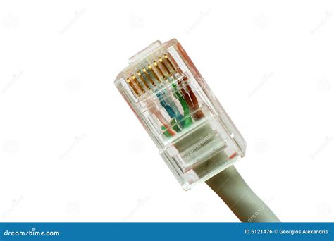 network connector isolated stock photo image  pair connections