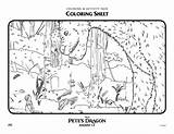 Dragon Coloring Pages Disney Pete Petes Printable Elliot Printables Sheets Activities Activity Believe Makes Fun Crafts Click Choose Board sketch template