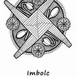 Imbolc Pagan Sabbat Downloadable sketch template