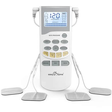 Easy Home Rechargeable Tens Unit Muscle Stimulator Electric Pain