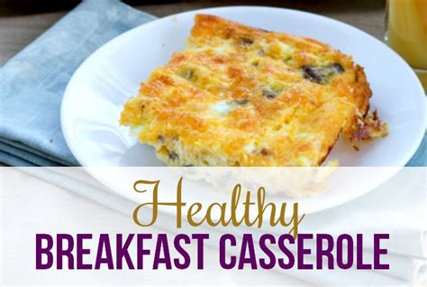 healthy breakfast casserole  eggs  heart planners