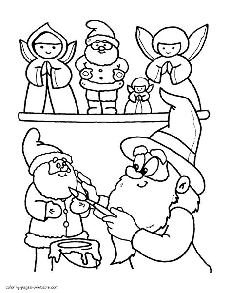 printable coloring pages  christmas coloring pages printablecom