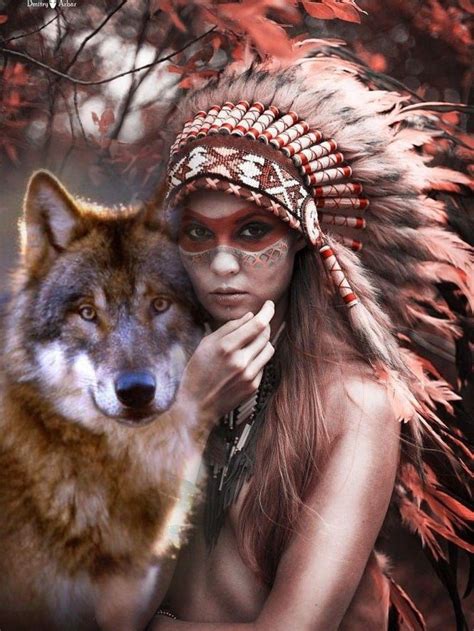 Pin By Jhon Kennedy On Mujercitas Wolves And Women American Indian