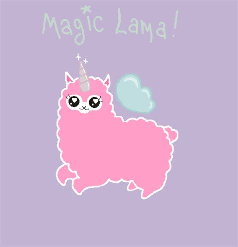 Pink Llama Unicorn Tumblr
