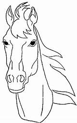 Horse Coloring Pages Face Head Printable Drawing Drawings Horses Realistic Colouring Color Derby Adult Kids Para Caballos Colorear Line Print sketch template