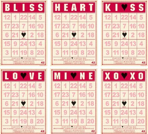 valentines crossword