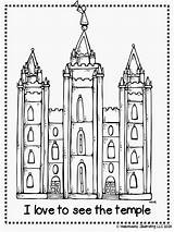 Temple Lds Coloring Pages Salt Lake Printable Clipart Melonheadz Drawing Primary City Kids Outline Clip Kirtland Church Temples Illustrating Jesus sketch template