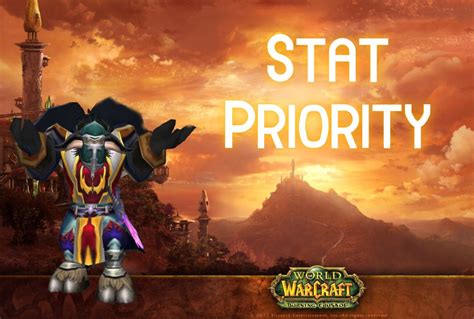 pve protection warrior tank stat priority tbc burning crusade classic warcraft tavern