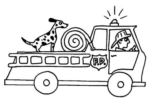 kids coloring pages fire truck  sheets  easily printable