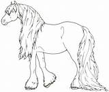 Coloring Pages Horse Horses Color sketch template