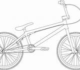 Bmx Drawing Bike Drawings Getdrawings Coloring sketch template