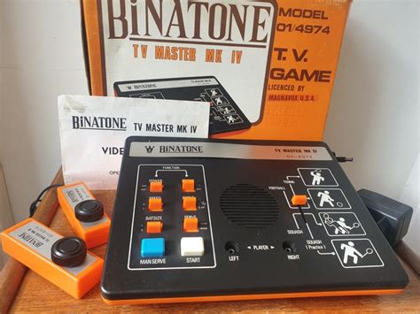 binatone tv game console pong console met games  catawiki