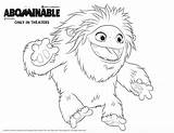 Abominable Everest Yeti Rockinmama Donuts Monte 4dx Rudolph sketch template