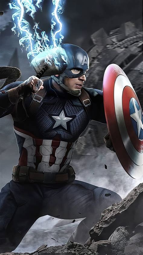 Captain America Avengers Endgame 4k Wallpapers Free And