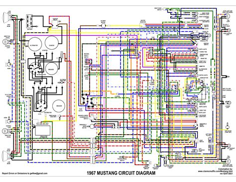 mustang wiring diagram chart amity