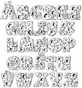 Coloring Fonts Alphabet Lettering Letters Hand Template Pages Letter Large Colorthealphabet Calligraphy Visit Cool Graffiti Choose Board sketch template