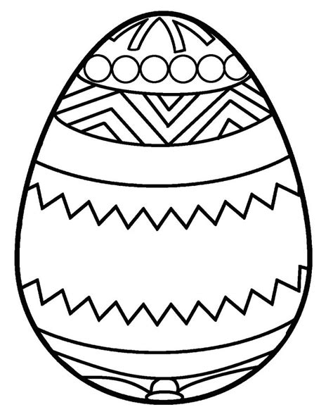 large blank egg template clipart