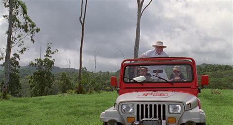 Jeep Wrangler Cars In Jurassic Park 1993
