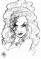 Bellatrix Lestrange Nycc Comfortlove Favourites sketch template